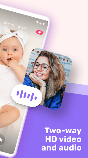 Bibino Baby Monitor - Baby Cam Screen 2