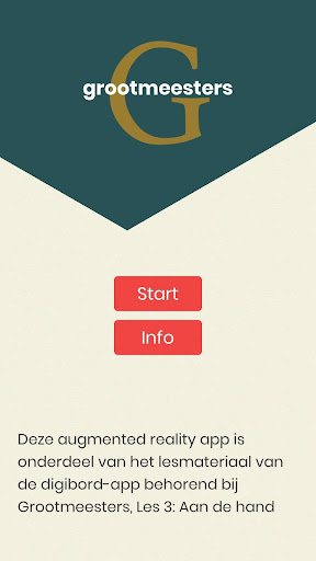 Android application Grootmeesters screenshort