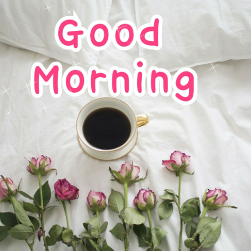 Good morning Good night images logo