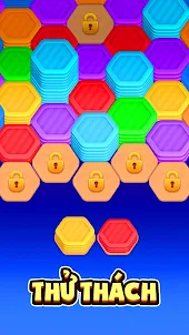 Hex Sort: Hexa stack puzzle