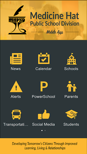 Android application Medicine Hat Public School Div screenshort