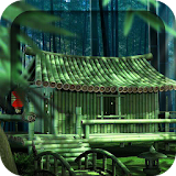 3D Bamboo House Live Wallpaper icon