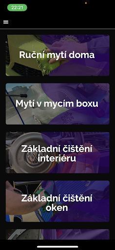 Android application Jak Leštit screenshort