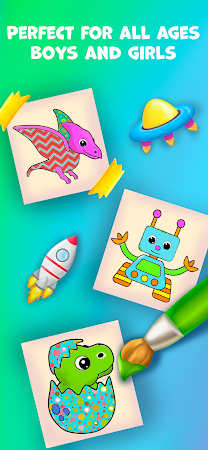 Game screenshot Baby coloring book for kids 2+ hack