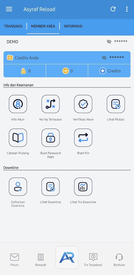 #3. Asyraf Reload: Pulsa & PPOB (Android) 由: Aoeliya Multimedia Bagja Pratama