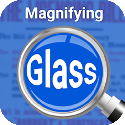 Magnifier Plus with Flashlight logo