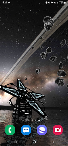 Plexus Space 3D Live Wallpaper Screen 3