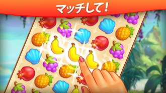 Game screenshot Tropical Forest: マッチ3ストーリー apk download