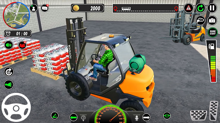 US Forklift Simulator Game JCB - 1.1 - (Android)