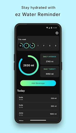 Game screenshot ez Water Reminder - Stay Hydra mod apk