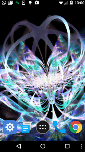 glowing flowers wallpaper Screen 2
