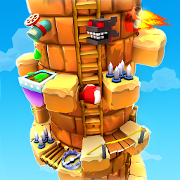「Blocky Castle: Tower Climb」圖示圖片