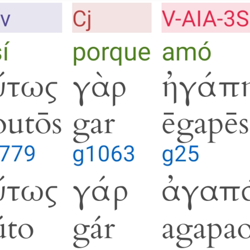 Biblia Interlineal Hebreo/Gr.  Icon