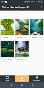 Nature Live Wallpaper 3D
