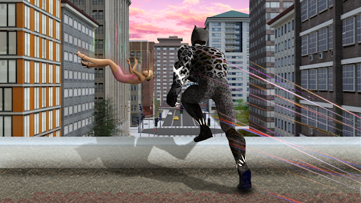 Captura de Pantalla 2 Flying Panther Hero City: misi android