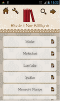 screenshot of Risale-i Nur
