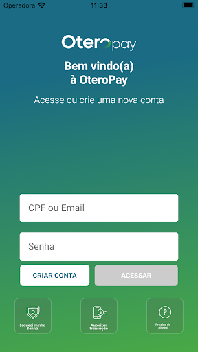 Android application OteroPay screenshort