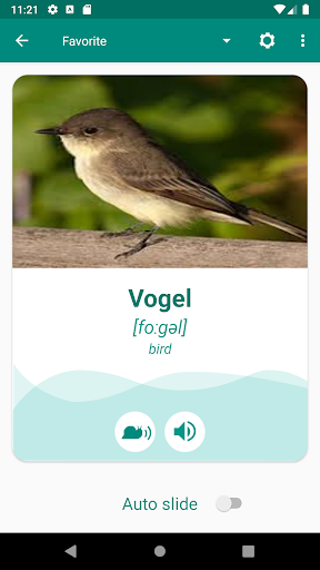 German English Dictionary Screen 3