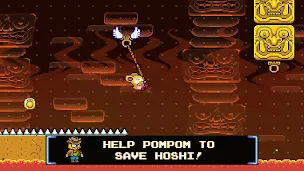 Pompom: The Great Space Rescue - Screenshot 2