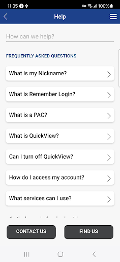 Stoughton Credit Union App Screen 3