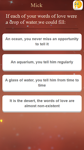 Love Quiz : Couple Game Screen 2