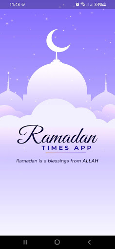 Android application Ramadan Times App - DEVxHUB screenshort