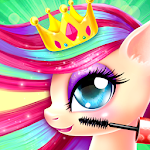 Cover Image of Unduh Rias Kecantikan Putri Pony: Salon Unicorn 1.1.9 APK