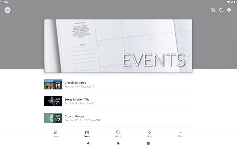 Screenshot image