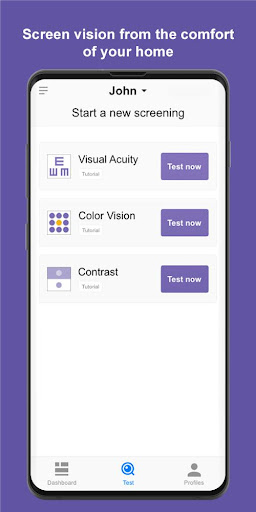 EyeQue Insight Screen 2