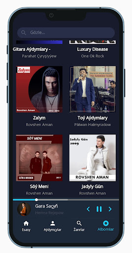 Android application tmvibes screenshort