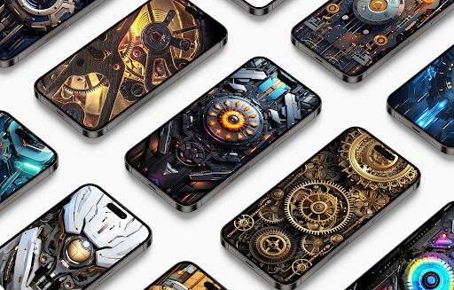 Android application Steampunk Wallpapers screenshort
