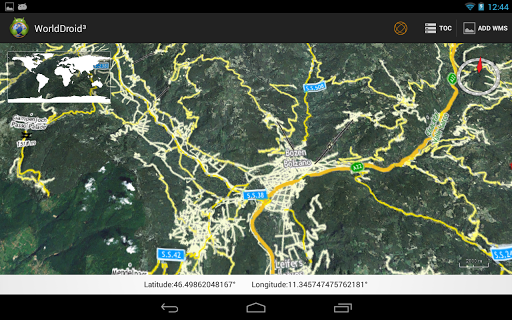 WorldDroid ³ Screen 2