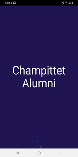 Android application Champittet Alumni screenshort