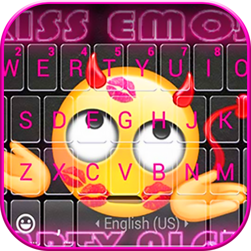 kissemoji Keyboard Theme  Icon