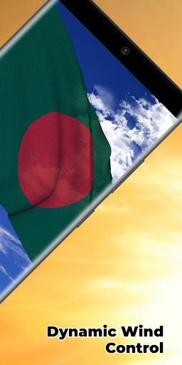 Bangladesh Flag Live Wallpaper Screen 2