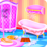 Doll House Cleaning Decoration icon
