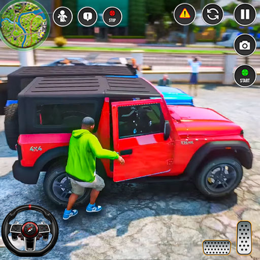 SUV Jeep Offroad Jeep Games logo