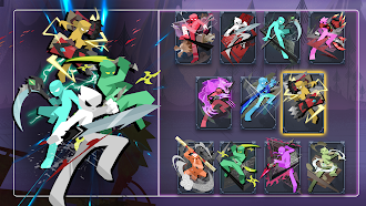 Game screenshot スティックマンミス：アイドルRPGシャドウ hack