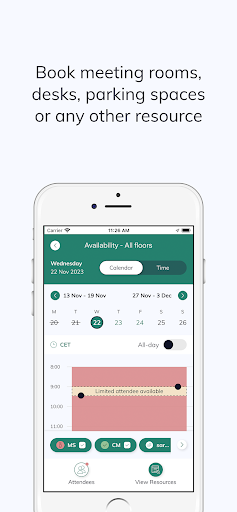 GemEx App: Spica Workplaces Screen 3