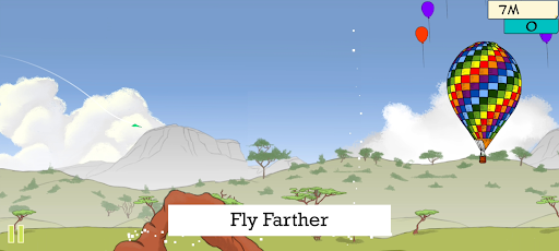 Paper up: 2D Paper Plane Game Screen 2