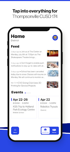 Android application Thompsonville CUSD 174, IL screenshort