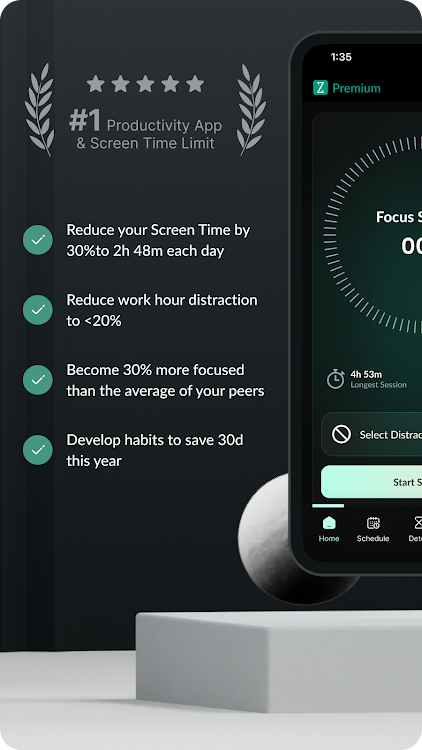 Screen Time for Focus - Zenze - 1.0.57 - (Android)