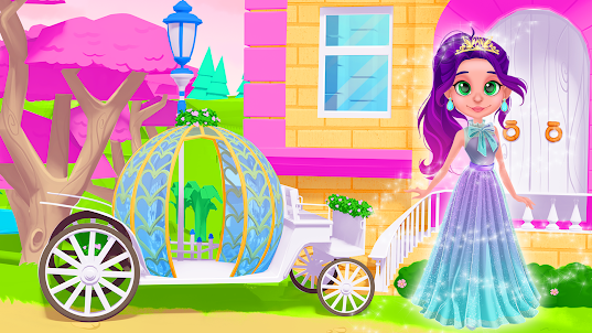 Violet Cinderella Castle Clean