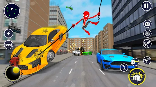 Spider Stickman 3D Spider Game
