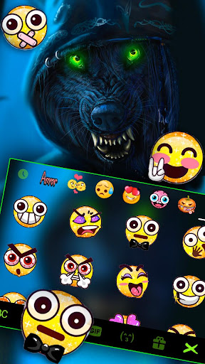 Demon Hood Wolf Glare Keyboard Screen 3