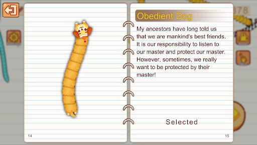 Android application Snake.go screenshort