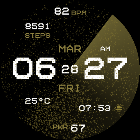 Night Force - watch face