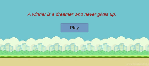 Android application Flying Bird screenshort