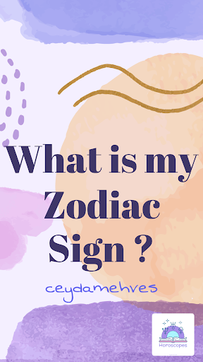Android application Zodiac Sign screenshort