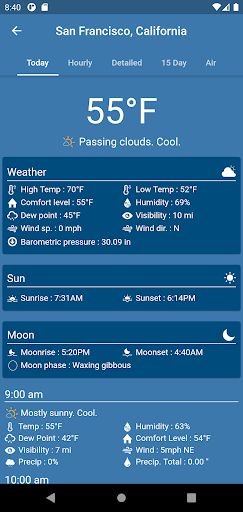 MyForecast by CustomWeather Screen 3